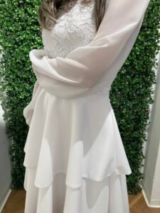 NADIA 2026 konfirmationskjole ærmer