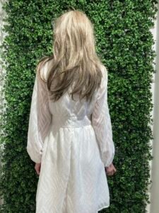 Konfirmationskjole LAUREN 2026 let chiffon