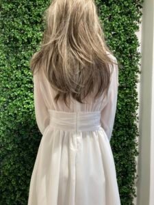 DIANA konfirmationskjole 2026 – elegant model i chiffon