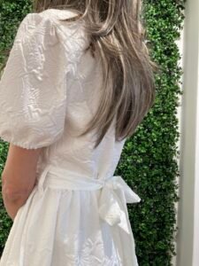 ROSALIE 2026 konfirmationskjole blødt stof